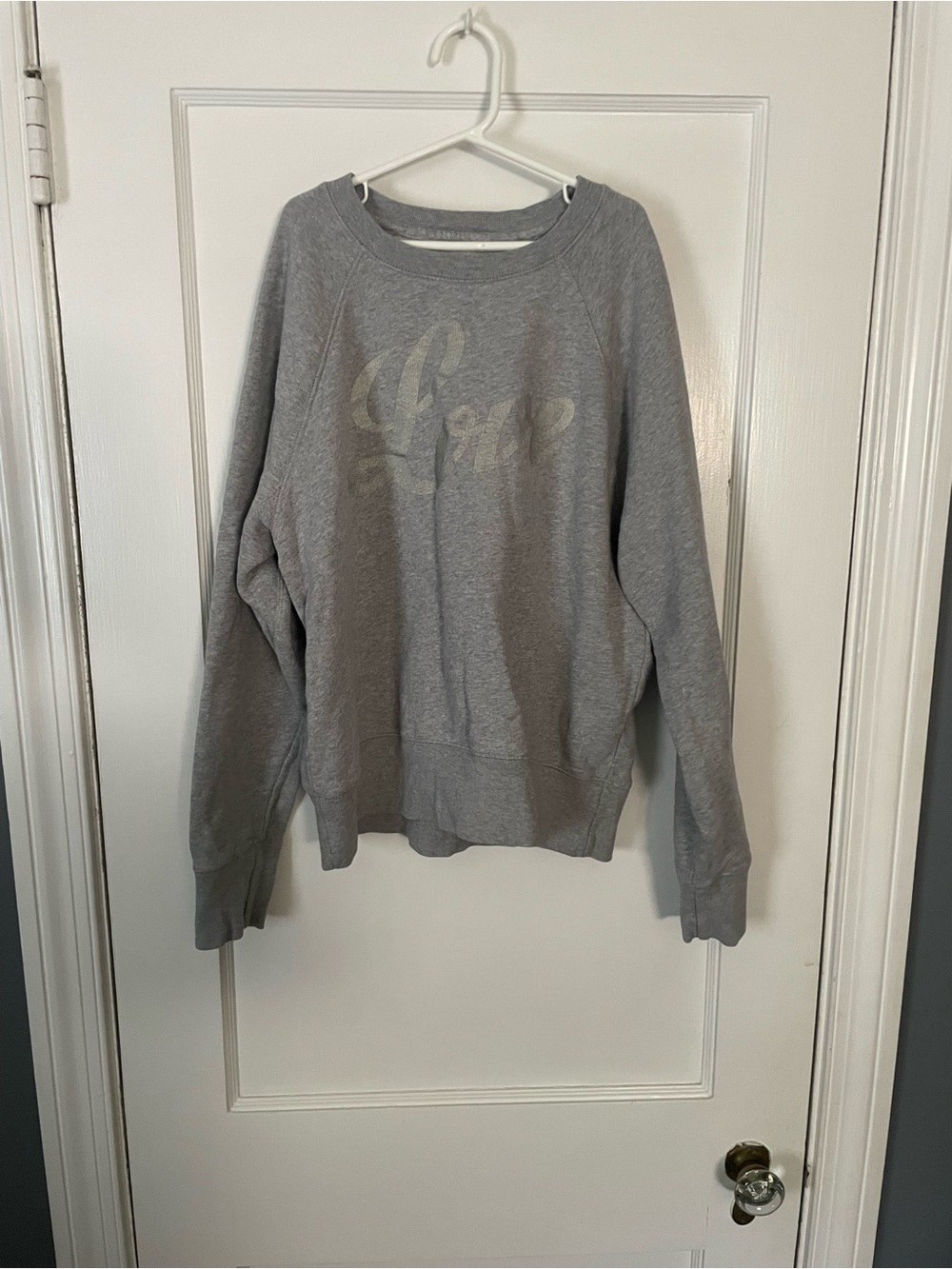 Zadig & Voltaire crewneck graphic “Love” sweatshirt Women’s size XS